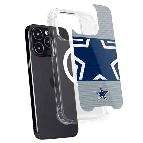 NFL Dallas Cowboys Zone Block iPhone 15 Pro MagSafe Case
